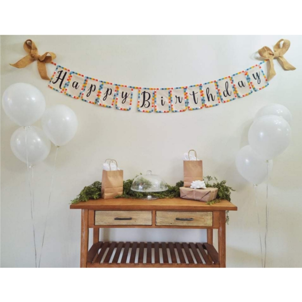 Reusable Birthday Banner
